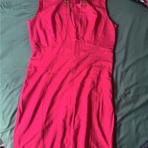 Ted Baker Fuchsia Embellished Dress